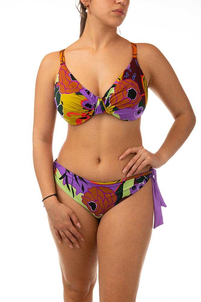 BIKINI FERRETTO DONNA VIOLA U115-07 1216MARIPOSA BERNE'